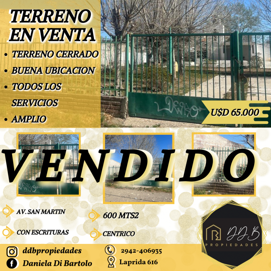 Amplio Terreno - Cerrado