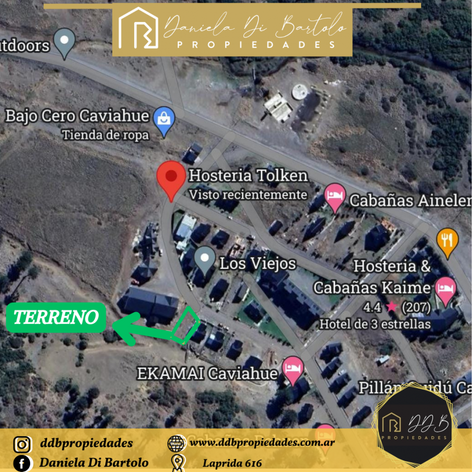 TERRENO EN CAVIAHUE