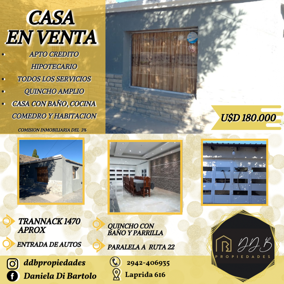 CASA EN VENTA- AMPLIA Bo DON BOSCO
