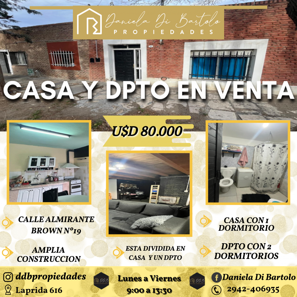 CASA Y DPTO- CONSTRUCCION DIVIDIDA- ZAPALA