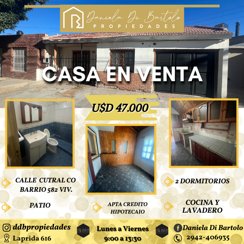 CASA AMPLIA APTA CREDITO HIPOTECARIO