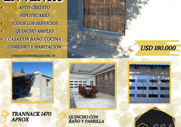 CASA EN VENTA- AMPLIA Bo DON BOSCO
